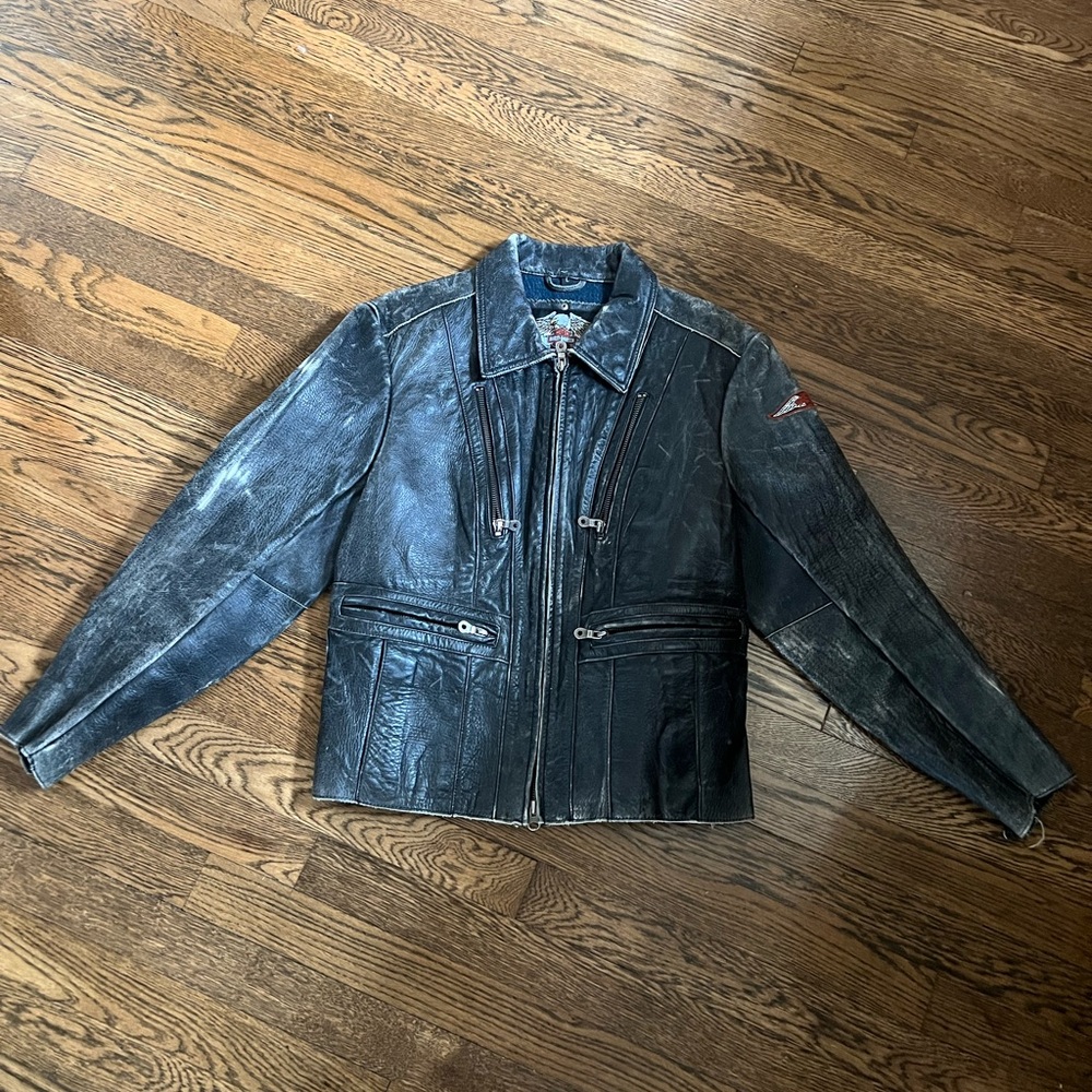 Women’s Harley Davidson Leather Jacket.